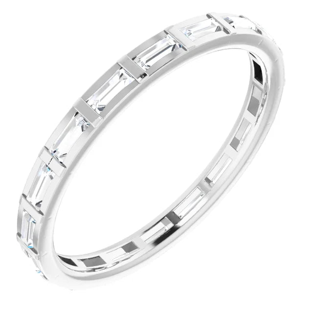 Ring - Anniversary - Diamond Baguettes  #1623