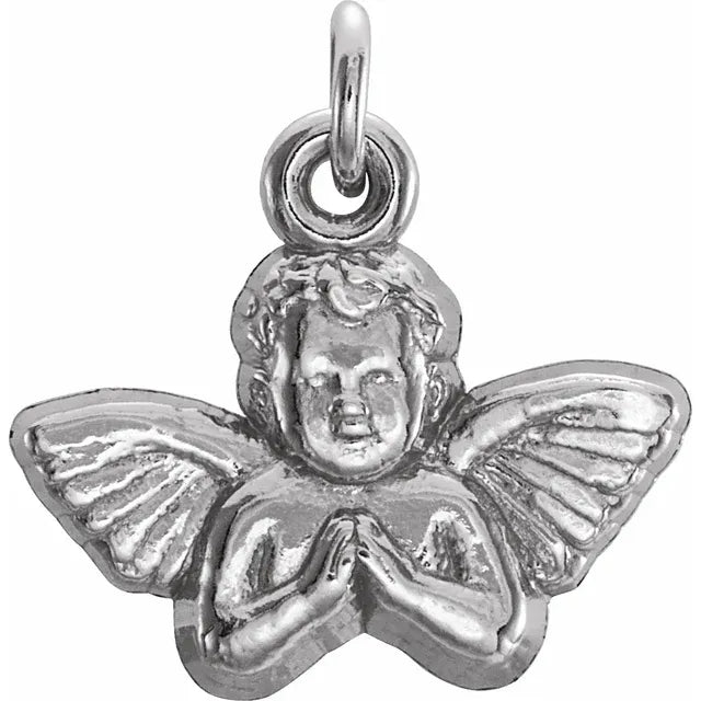 Charms & Pendants - Petite Sculptured Cherub # 8341