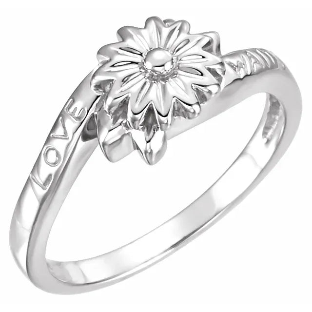 Ring - Purity - "Love Waits" Daisy #1250