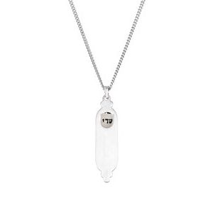 Necklace - Mezuzah  with Parchment Inside #5563