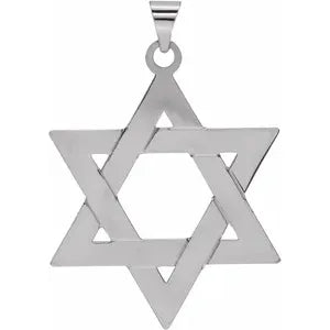 Charms & Pendants - Star of David - High-Polish Finish #5572