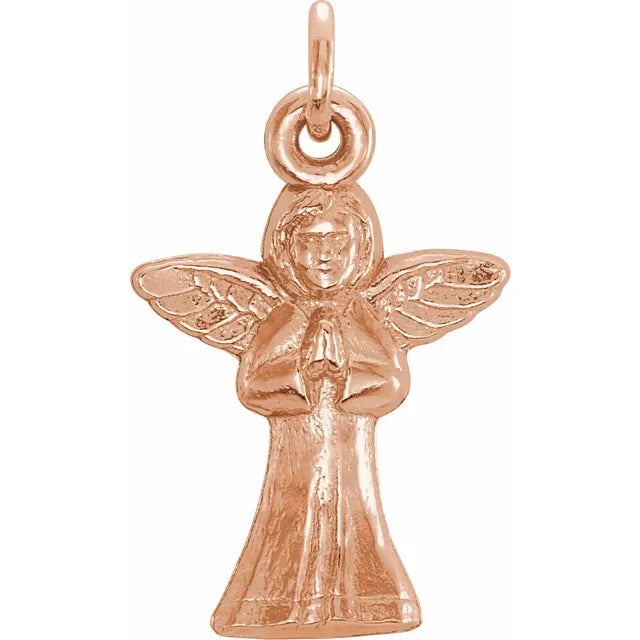 Charms & Pendants - Petite Praying Angel #8340