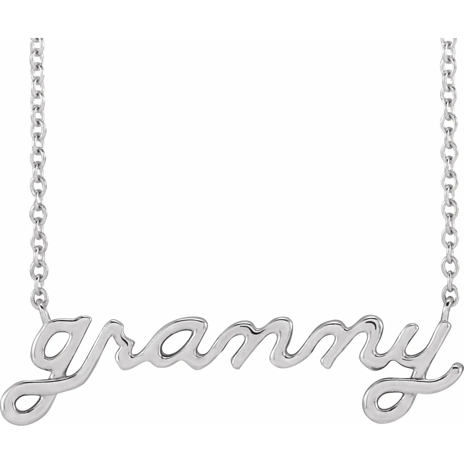 Necklace - "Granny" Script #2324