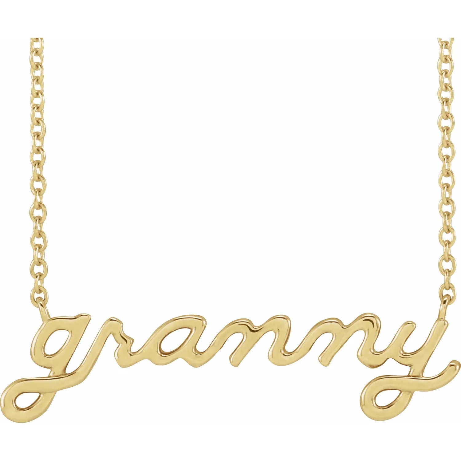 Necklace - "Granny" Script #2324