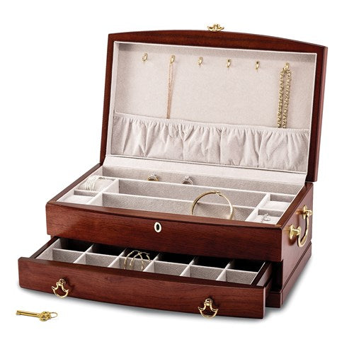 Jewelry Box - Medium Matte Cherry Finish #9112