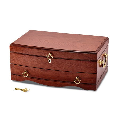 Jewelry Box - Medium Matte Cherry Finish #9112